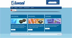 Desktop Screenshot of luconi.com.br