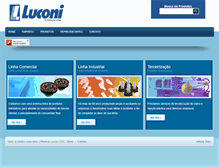 Tablet Screenshot of luconi.com.br